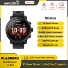 Умные часы Amazfit Stratos с GPS, умные часы для мужчин, счетчик калорий, 50 м, водонепроницаемые, Bluetooth-совместимые, для телефона Android iOS