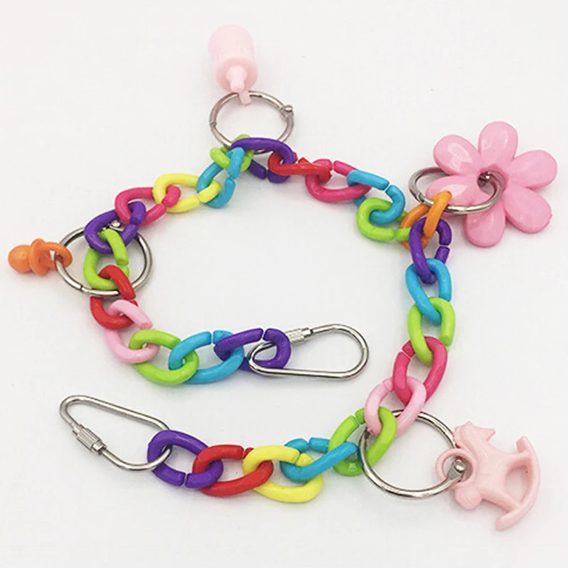 Попугай птица игрушки для жевания скалолазание качели клетка попугая лестницы