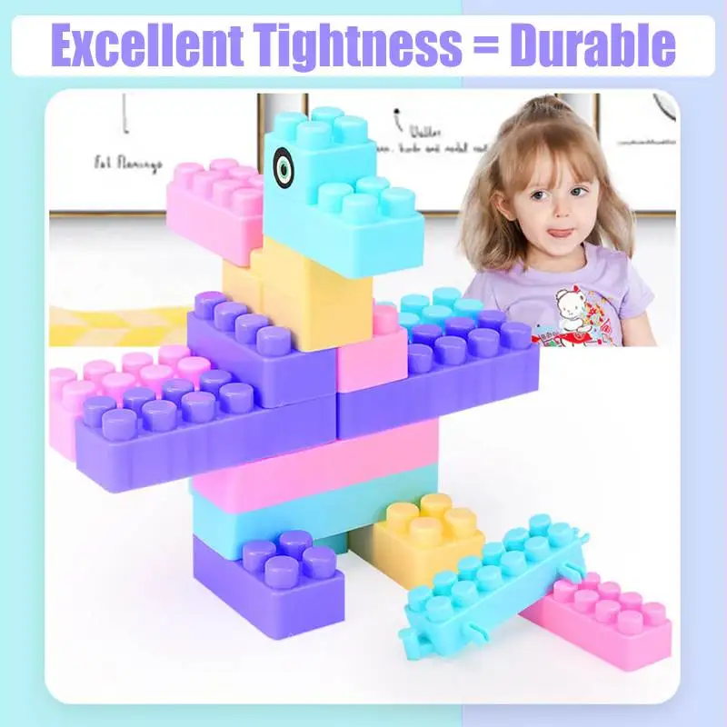 

100PCS Building Blocks City DIY Creatives Bricks Bulk Model Puzzle Figures Educational Kids Toys