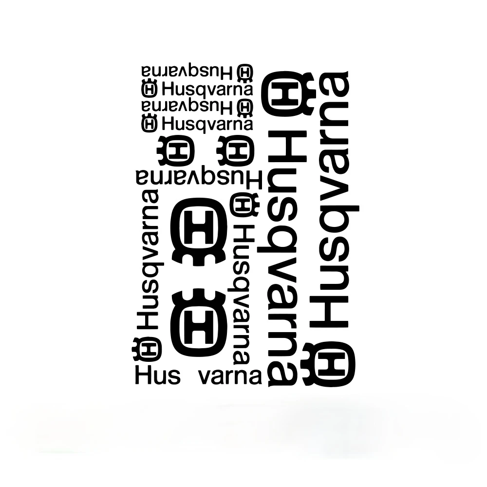 Автомобильная наклейка модная для 1 комплекта мотоциклетная Husqvarna Набор наклеек