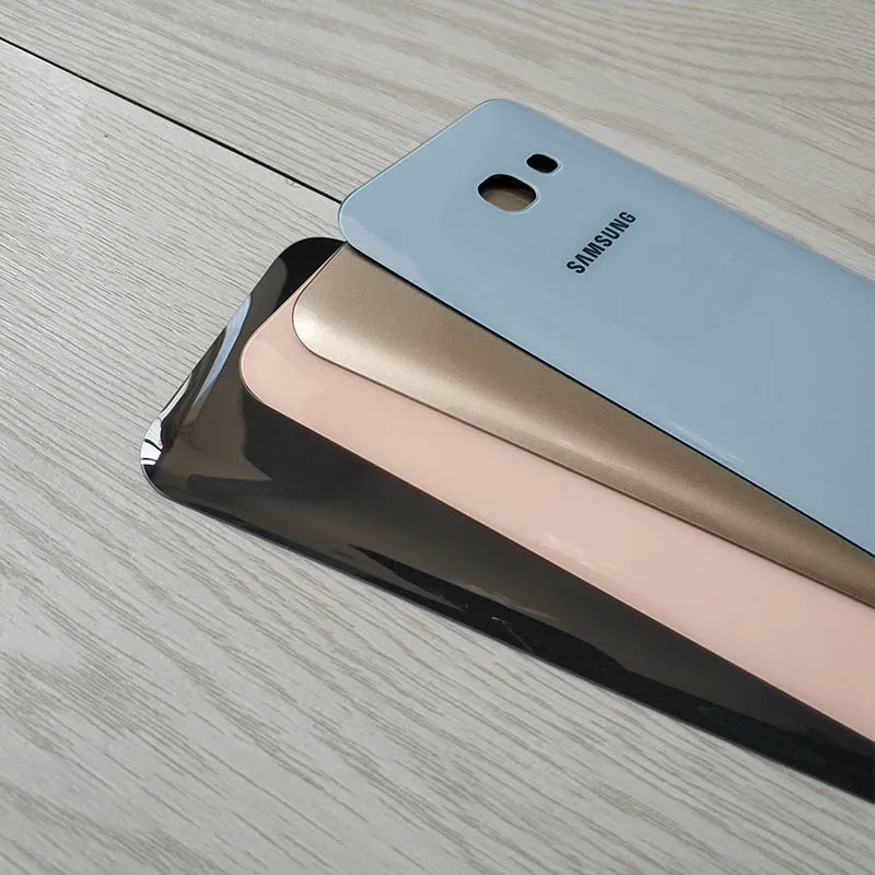 Задняя крышка батарейного отсека Samsung Galaxy A5 2017 3D стеклянный задний корпус сменная