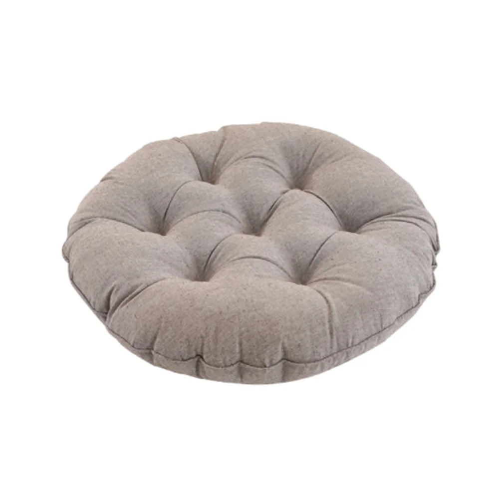 1 шт Япония из хлопка и льна утолщаются подушка для сидения в этническом стиле