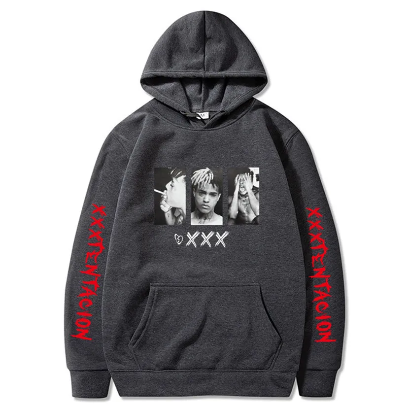 XXXTentacion толстовки Толстовка для мужчин и женщин Повседневный пуловер уличная