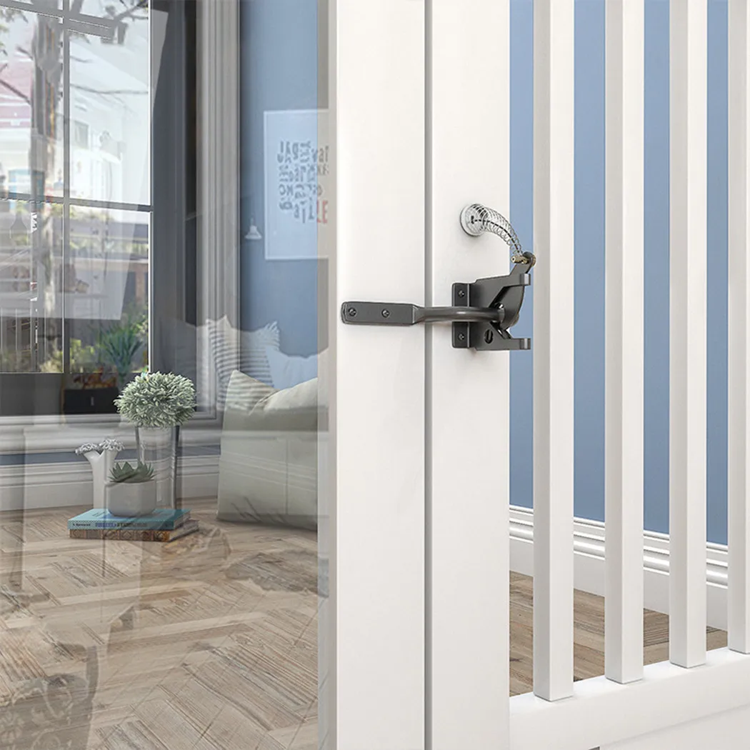 Сверхмощная Автоматическая защелка для ворот забор дверная пряжки с веревкой