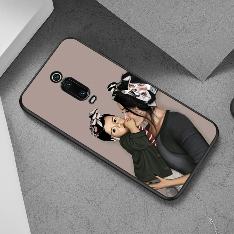 Mom and baby child Soft Case for Xiaomi A3 9T Pro CC9E Mix 2S MAX3 Redmi 7A K20 Note8 Cover |