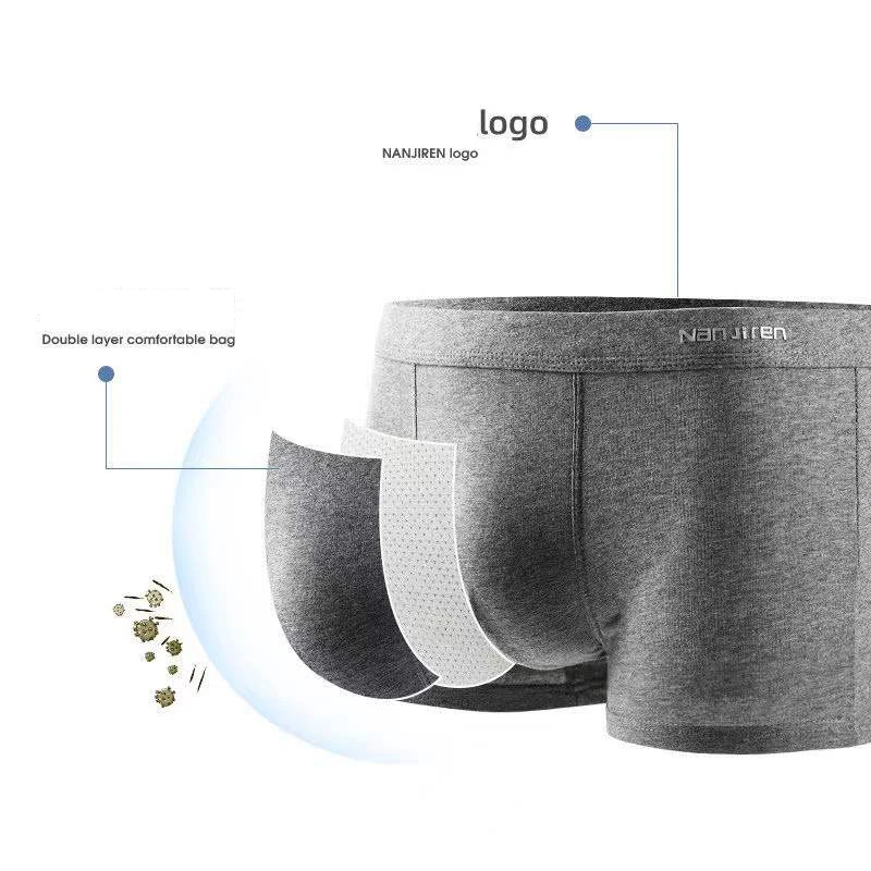 Cotton Men's Underwear Boxer Shorts Male Camouflage Print Underpants Man Mid-waist Comfortable Breathable Panties  Size L-5XL