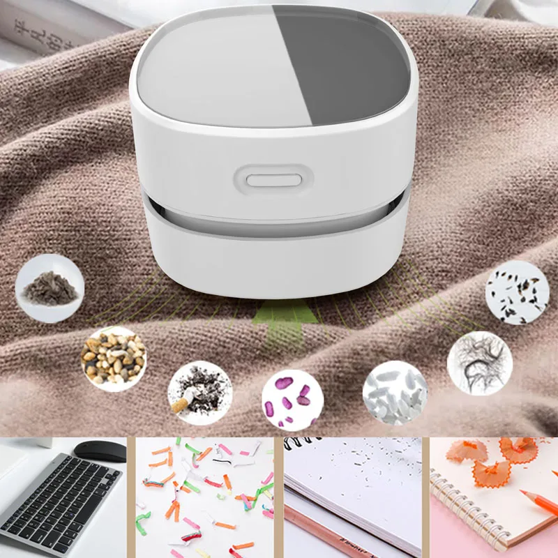 Мини пылесос Настольный портативный беспроводной с USB зарядкой|Пылесосы| |