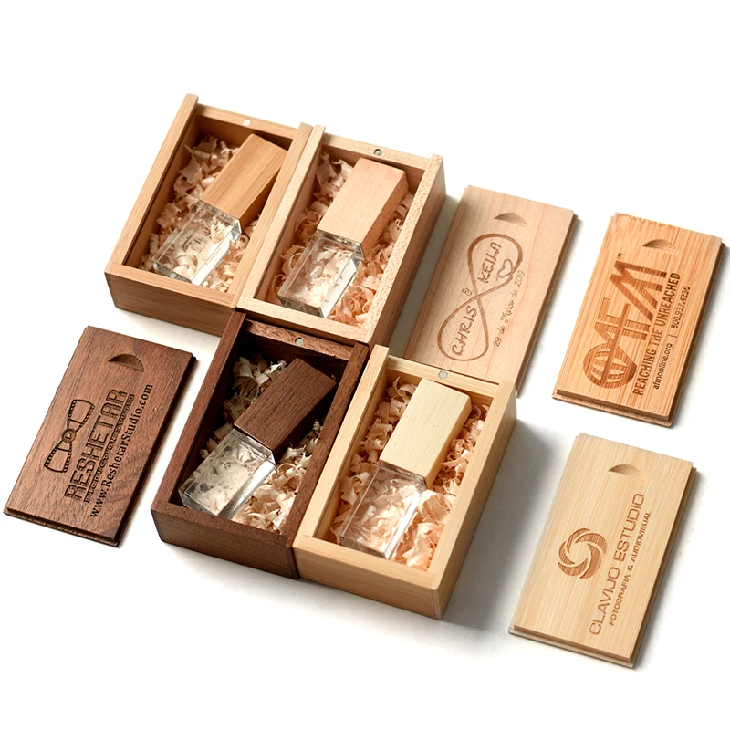 Usb флеш накопитель JASTER Kristal Houten U диск карта памяти флешка 4 ГБ 8 16 32 64 Huwelijkscadeau