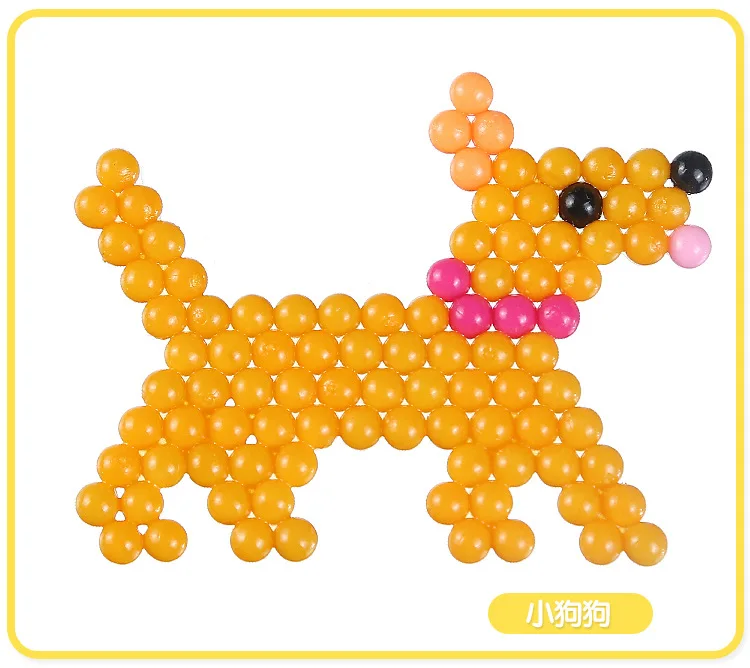 Perler бусины 5 мм Хама бусины Детские творческие DIY игрушки волшебные шарики распыления воды туман липкие бусины 5500 шт./компл