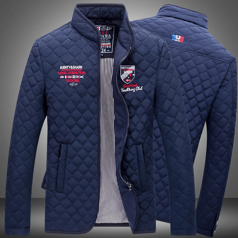 Высокое качество Весна Осень для мужчин Slim Fit shark мужчин s куртки M-4XL парка Повседневная брендовая одежда Eden верхняя одежда новейшая кукла с акулой