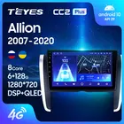 TEYES CC2L и CC2 Plus Штатная магнитола For Тойота Аллион T260 For Toyota Allion T260 2007 - 2020 Right hand driver Android до 8-ЯДЕР до 6 + 128ГБ 2DIN автомагнитола 2 DIN DVD мультимедиа автомобиля головное устройство