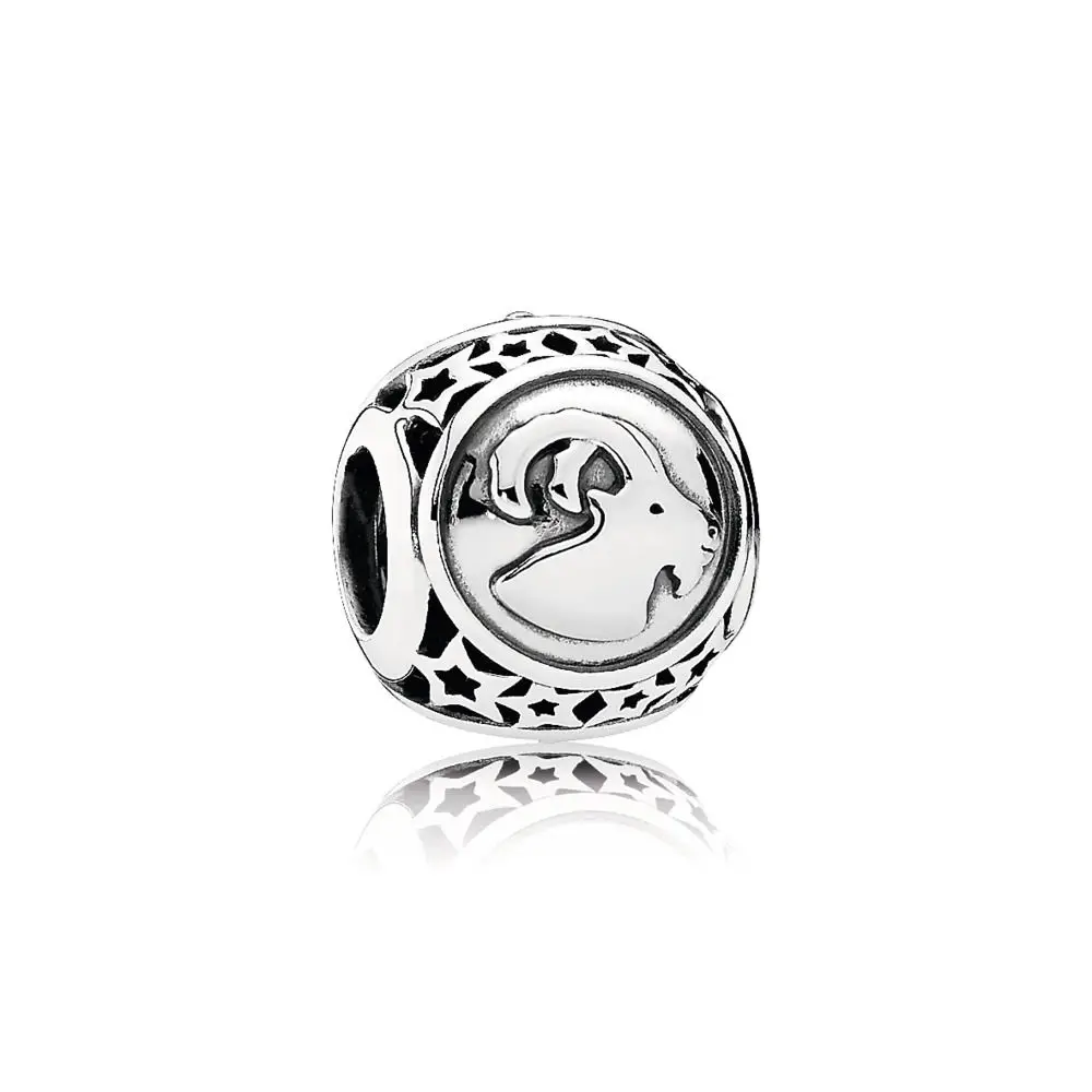

Original 925 Sterling Silver Beads Charm 12 Twelve Constellations Aries Taurus Leo For Women Diy Pandora Charm Bracelet Necklace