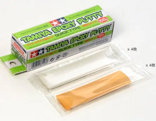 Tamiya 87143 эпоксидная шпатлевка(быстрый тип, 100 г), Наборы инструментов для моделирования