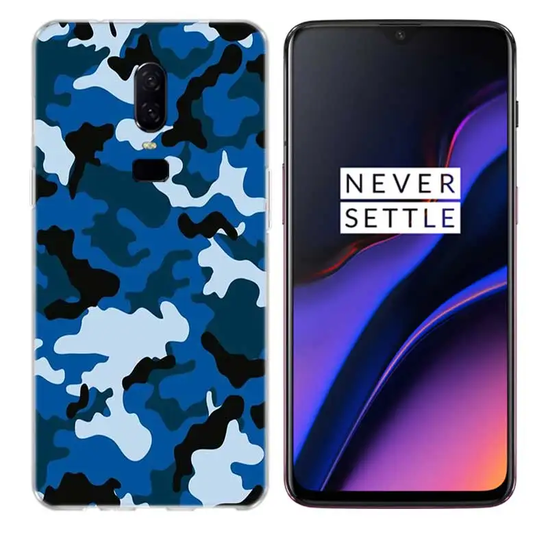 Силиконовый чехол в стиле милитари для OnePlus 1 + One Plus 8 7T 7 Pro 6T 6 5T 5|Чехлы-накладки| |