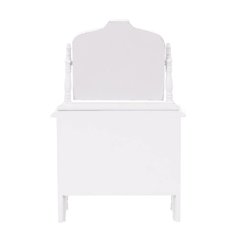 

1/12 Mini Dollhouse Miniature Accessories Dressing Table Model Bedroom Furniture