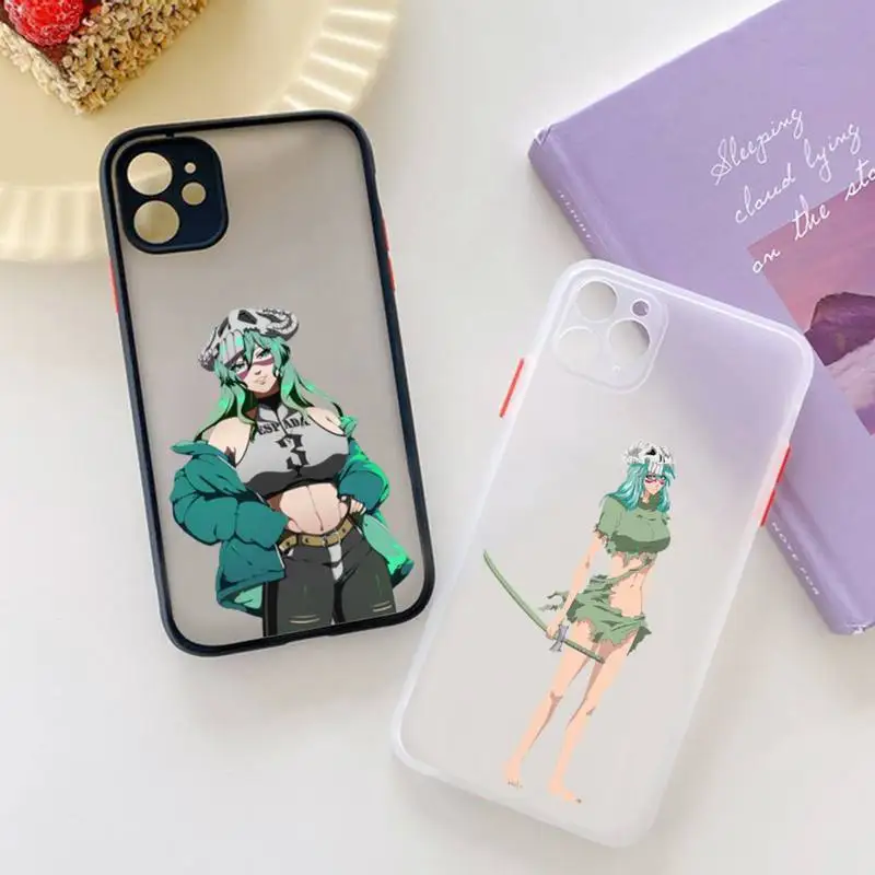 

Japan anime nelliel bleach Phone Case matte transparent For iphone 7 8 11 12 13 plus mini x xs xr pro max cover