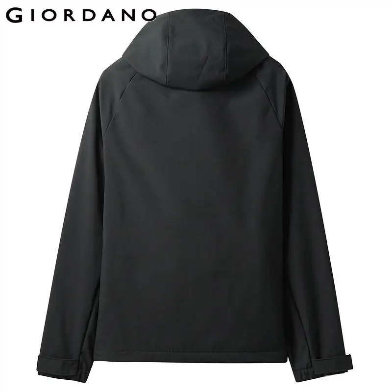 Giordano мужская куртка ветровка dreamer，с капюшоном и застежкой на молнии имеется