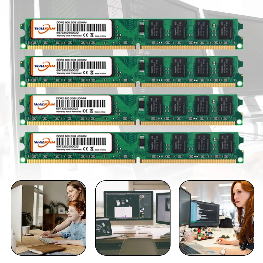 

2GB 800MHz DDR3 240 Pin Desktop RAM for Computer PC Memories Storage Board Memory Module Storage Board