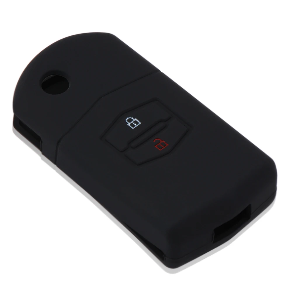 Силиконовый чехол для ключей Mazda 3 2 6 2003 2004 2005 2006 2007 2008 2009 2010 2011 2012 2013 автомобильный