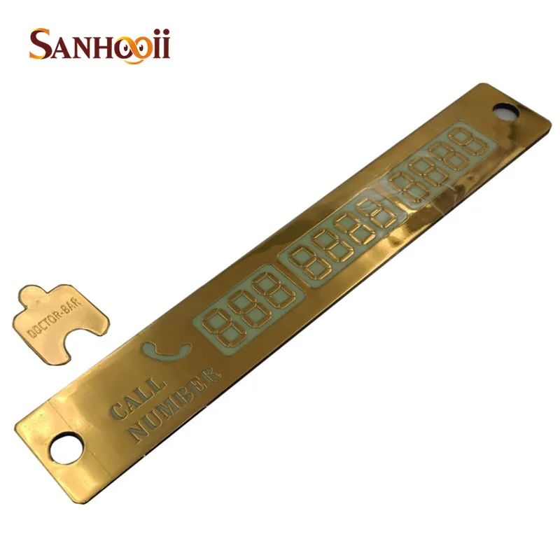 

Car Parking Card Telephone Number Card Car Styling Phone Number Show With Suction Cup