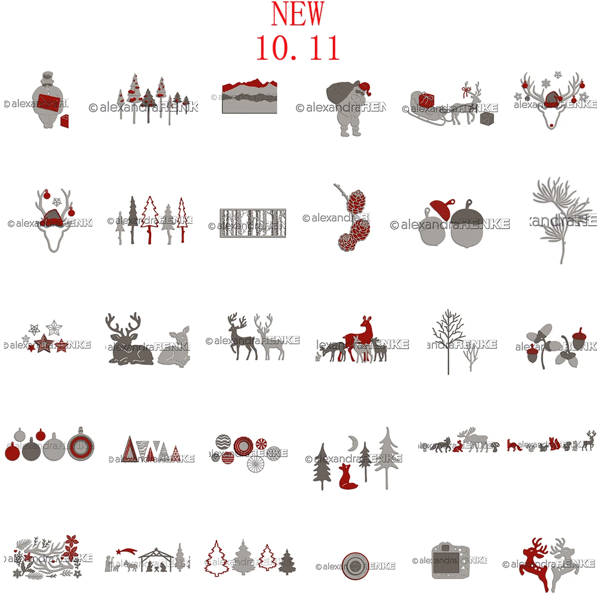

Рождественский олень, цветок, металлические Вырубные штампы, форма для резки дерева, украшение, скрапбукинг, бумажный нож, форма, лезвие, пер...