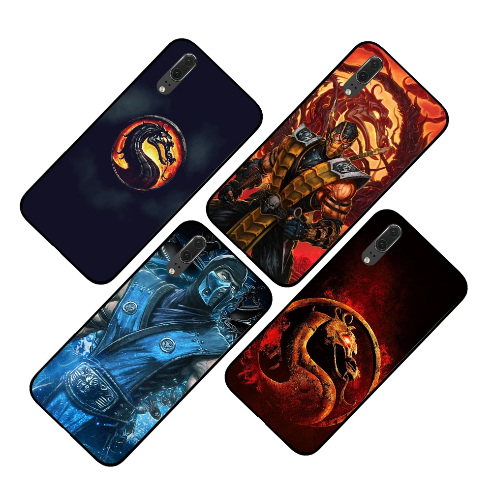 Mortal kombat Чехлы для Huawei Honor V9 V10, 8, 9, 10, 8X 5A 7A 5X Play Lite TPU Защитный чехол