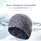 Зимняя велосипедная шапка 2019, флисовые сохраняющие тепло шапки для мужчин, утолщенная терморегулируемая спортивная шапка для бега на открытом воздухе, катания на лыжах