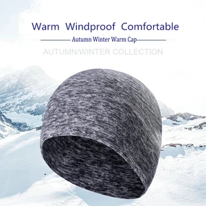 Зимняя велосипедная шапка 2019, флисовые сохраняющие тепло шапки для мужчин, утолщенная терморегулируемая спортивная шапка для бега на открытом воздухе, катания на лыжах