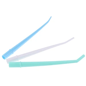 1 мешок25 шт стоматологический одноразовый локоть слюна эжектор всасывающая трубка хирургический аспиратор Новый