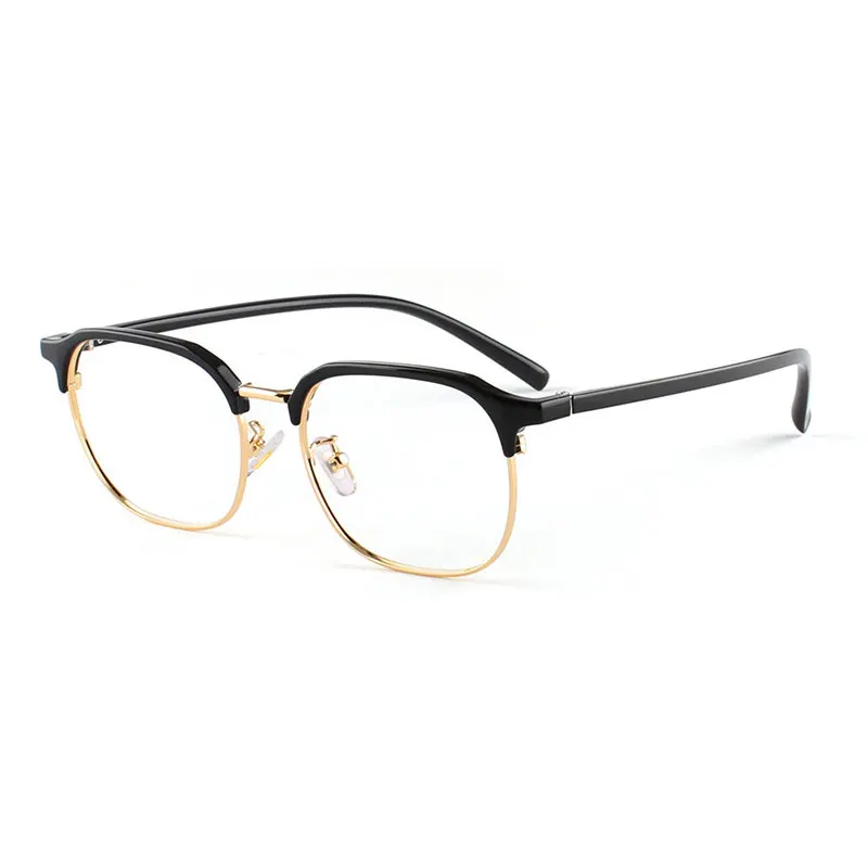 

Full Rim Metal Frame Glasses For Man and Woman New Arrival Retro Business Style Square Shape Myopia Eyewears