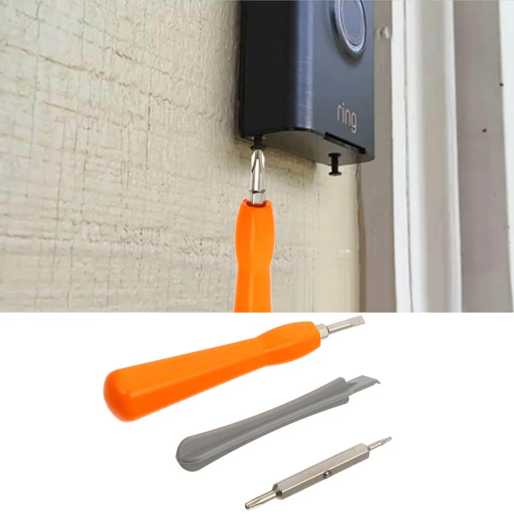 

4pcs/set Screwdriver for Ring Doorbell Replacement Ring Screwdriver for Doorbell