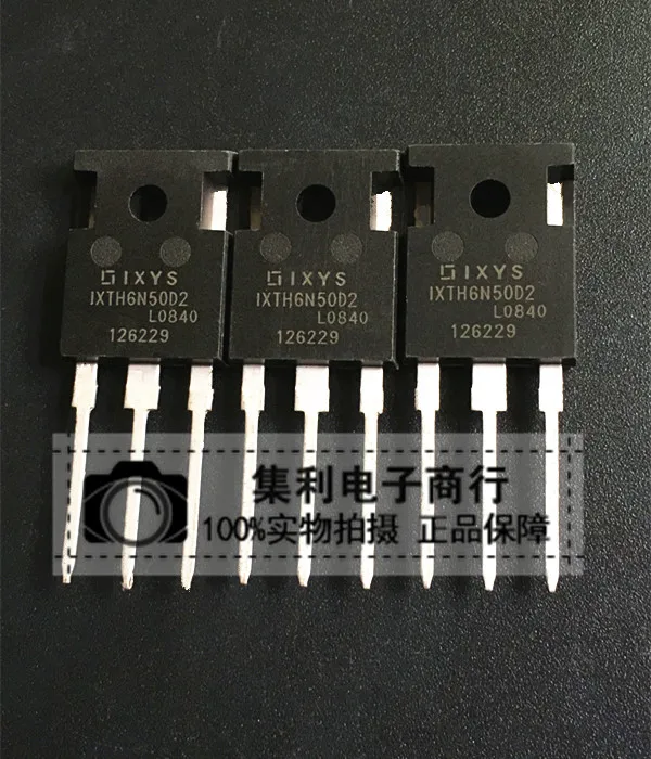 

10PCS/Lot IXTH6N50D2 TO-247 500V 6A