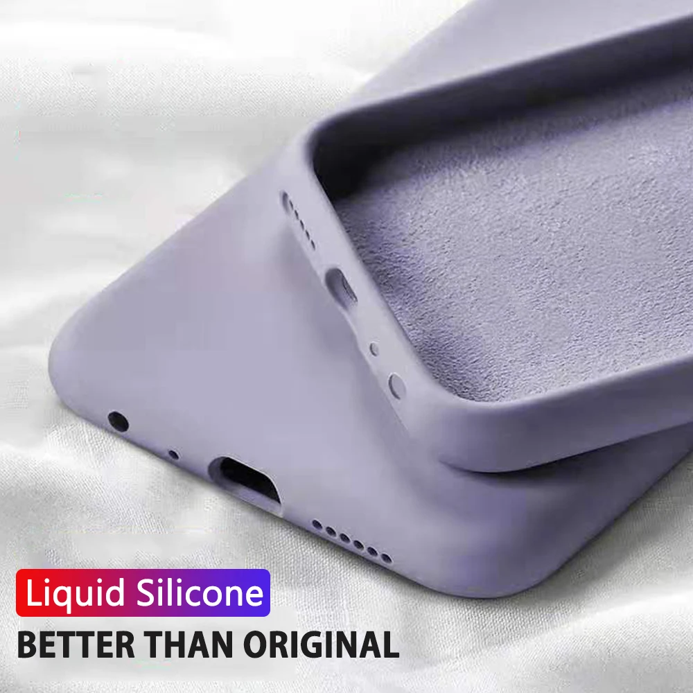For Apple iPhone 5 5S SE Case Original Liquid Silicone Phone Cover iPhone 12 11 Pro Max X XR XS Max 8 7 6S 6 Plus Thin Soft Case