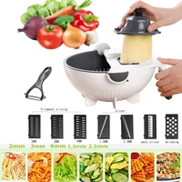 9 in 1 vegetable cutter home creative potato slicer chopper vegetable cutter cooking tools kitchen gadgets and accessories
