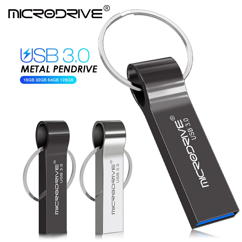 Металлический USB флеш-накопитель 3 0 128 ГБ 64 32 16 8 4 Гб | Компьютеры и - Цена: 1624.88