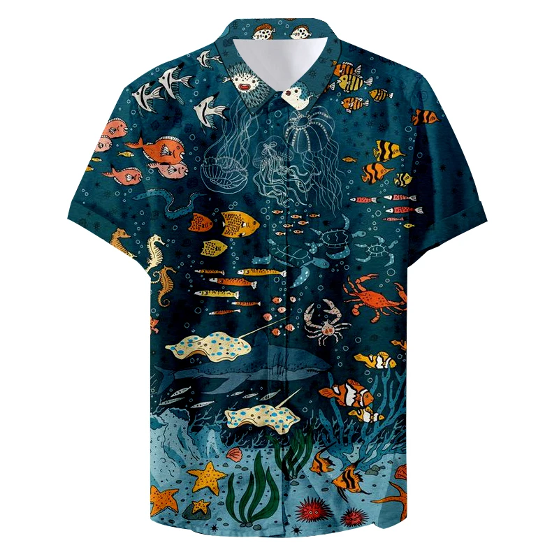 Черные винтажные приталенные льняные мужские повседневные рубашки с коротким