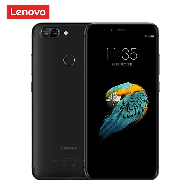 Телефон lenovo S5 K520, глобальная версия, смартфон на Android, мобильный телефон, 4G 64G, 13 МП, Восьмиядерный, распознавание лица, 5,7 дюймов, отпечаток пальца - Цвет: 4GB 64GB Black