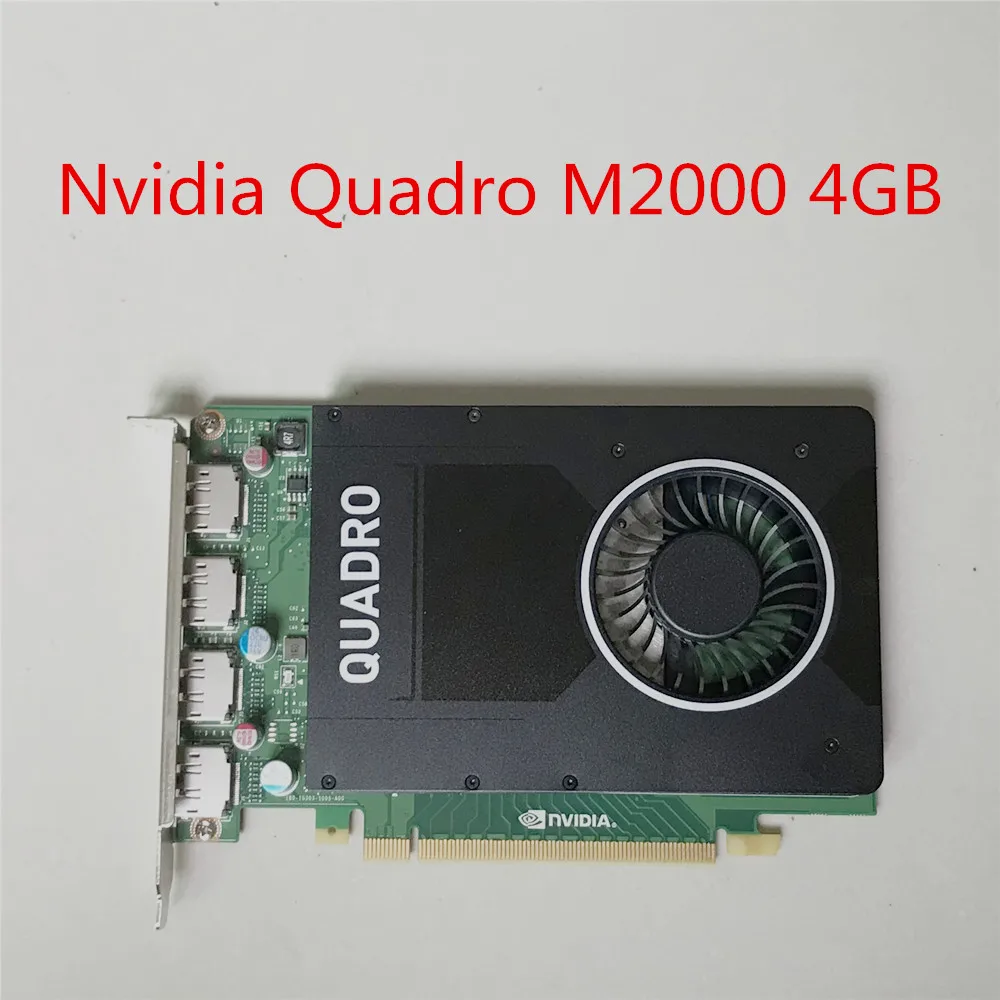 M2000 4 ГБ для видеокарты Nvidia Quadro GDDR5 PCI e 4x DisplayPorts графического дизайна рисования 3D