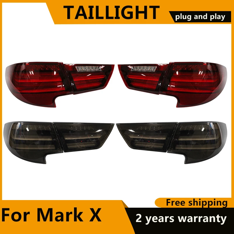 

Car Styling Tail Lamp for Toyota Reiz Mark X LEDTail Lights 2013-2018 Mark X LED Tail Light Rear Lamp DRL+Brake+Park+Signal