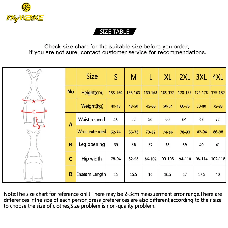 

YKYWBIKE Women Cycling Bib Shorts Lady Cycling Shorts High Quality Pro Korea Lycra Cool Breathable Summer 6 Hours Riding