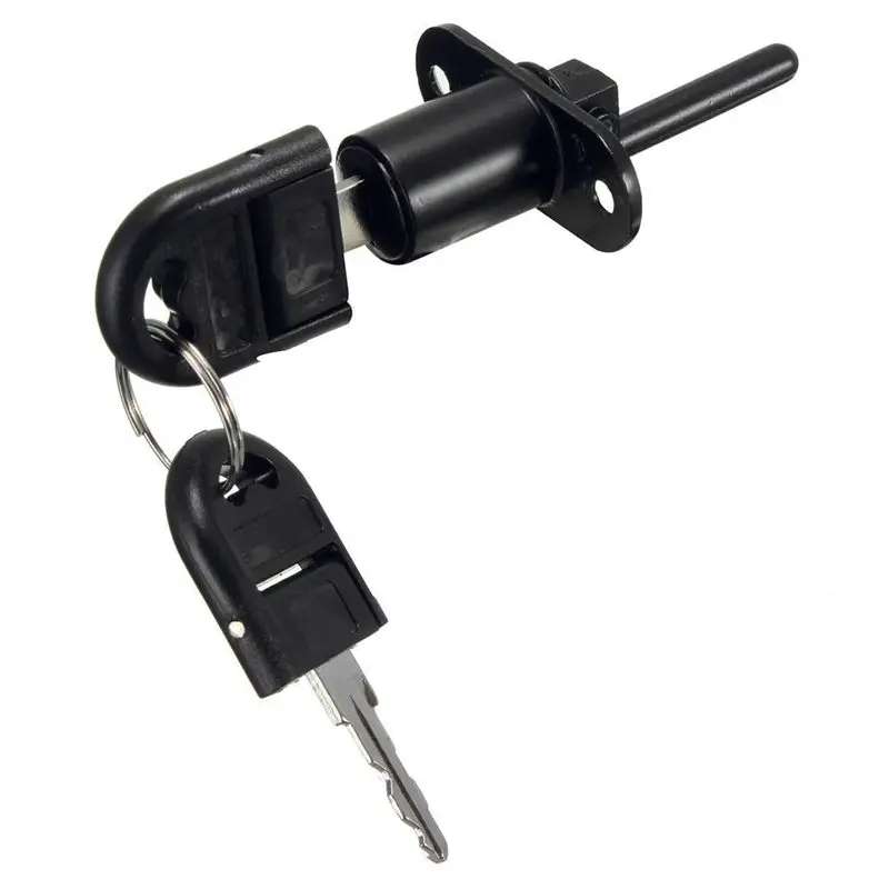 Zinc Alloy Computer Desk Cabinet Mailbox Drawer Cupboard Locker Cam Lock with Keys Black | Обустройство дома
