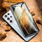 3D Гидрогелевая пленка для samsung s22 ULtra 5G, защитная пленка для экрана silionce, изогнутая задняя пленка для Galaxy s22 plus, не закаленное стекло, 3 шт.