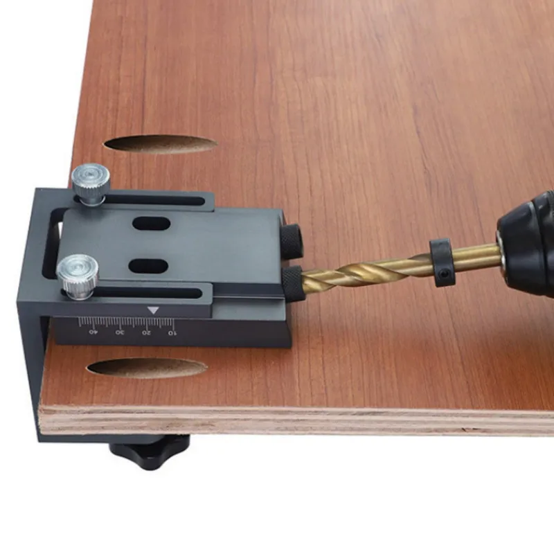 Карман отверстие направитель сверла дюбель джиг комплект деревообрабатывающий