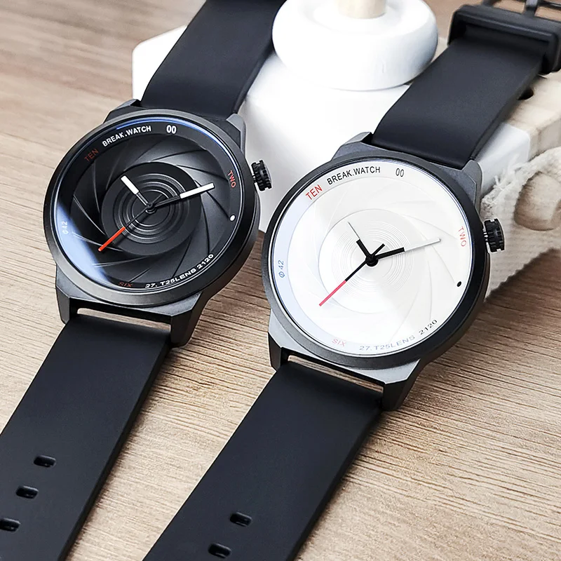 BREAK креативные Индивидуальные Уникальные повседневные Модные кварцевые