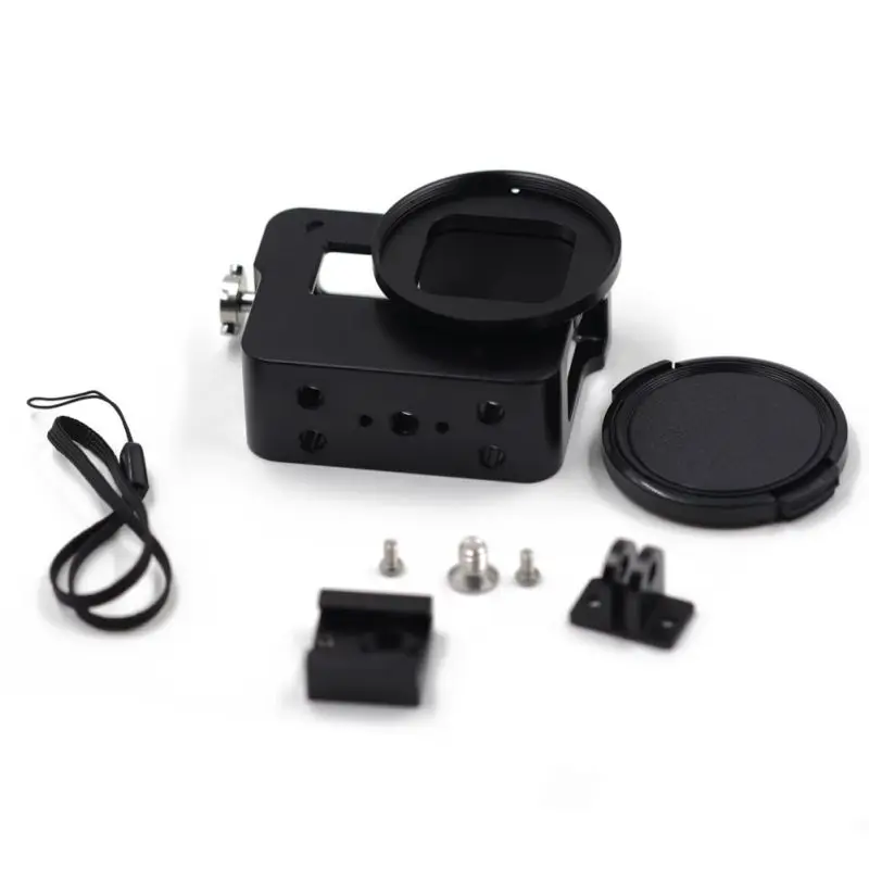 Чехол для Gopro Hero 7 6 5 Экшн-камера Go Pro 5 защитный чехол для GoPro Аксессуар корпус из алюминиевого сплава для GoPro HERO 5 6