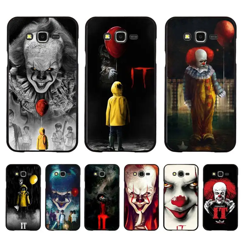

Stephen King s It pennywise Phone Case For Samsung Galaxy J 4plus J6 J5 J72016 J7prime cover for J7Core J6plus Back Coque