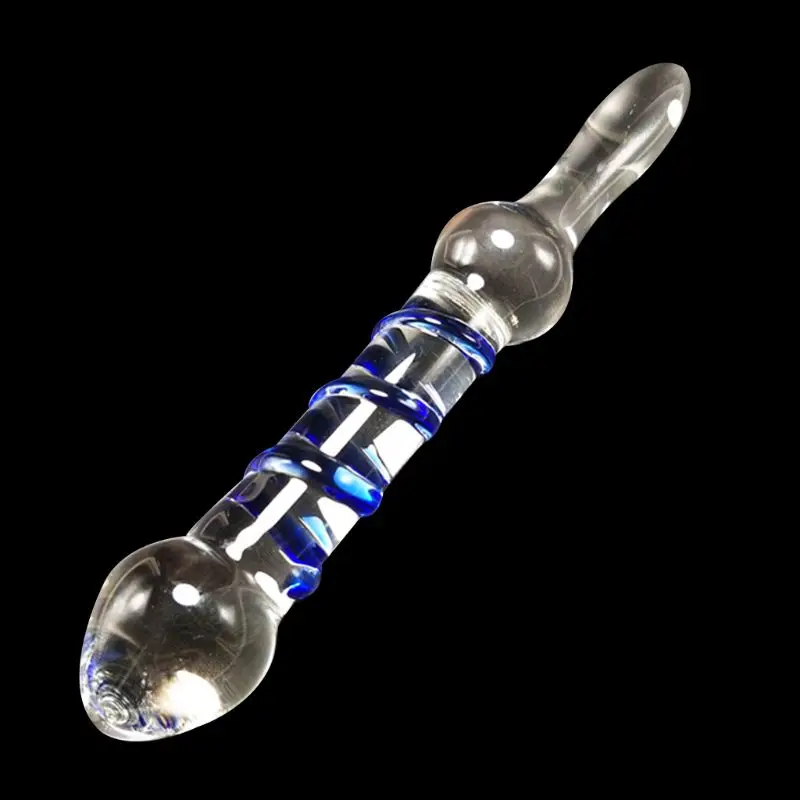 Женский стеклянный фаллоимитатор Хрустальный Стеклянные секс-игрушки для