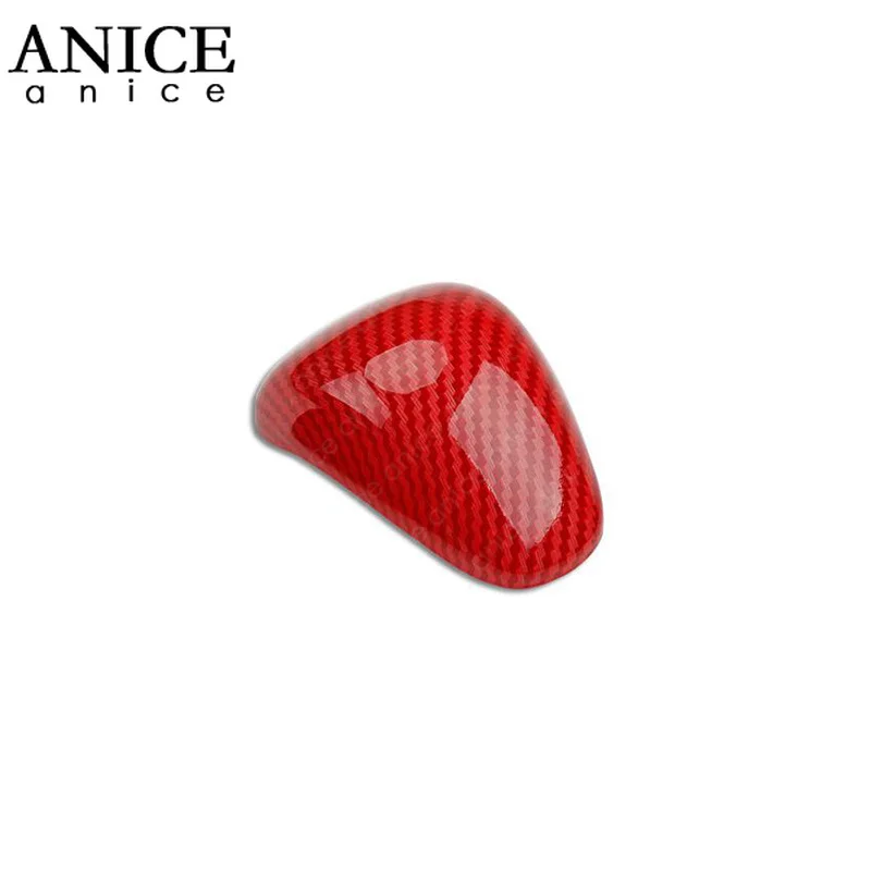 Красное углеродное волокно внутренняя флейта подходит для Honda Accord 2013 2014 2015 2016 ABS AT