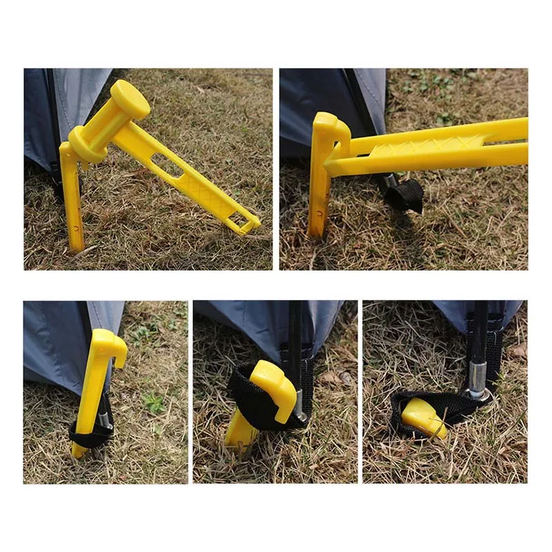 Колышки для палатки кемпинга на открытом воздухе колышки пластиковые из