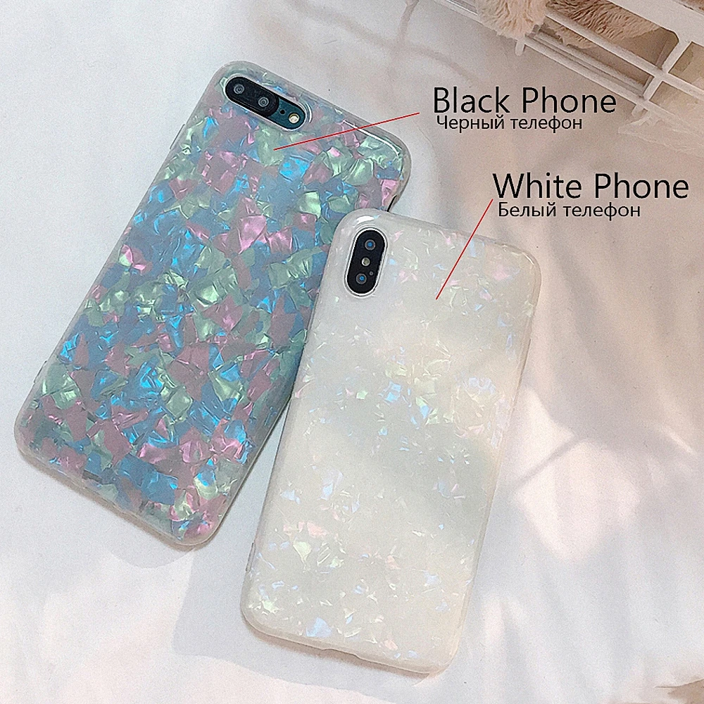 Чехол для iPhone X Xr Xs 11 Pro Max 8 7 6S 6 Plus 12 Mini Luxury Elegant Bling Silicone Shockproof Soft Bumper Protective Cover Coque.